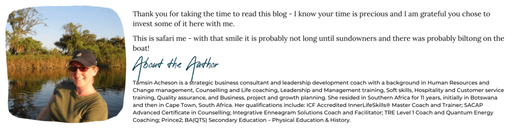 Tamsin Acheson Business Coach South west author