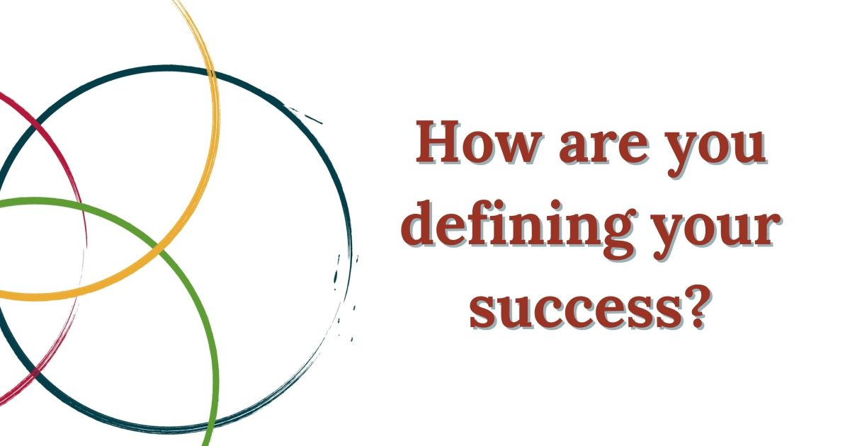How are you defining success blog title cover